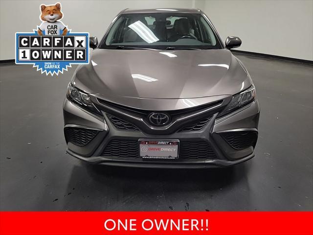 used 2022 Toyota Camry car, priced at $18,500