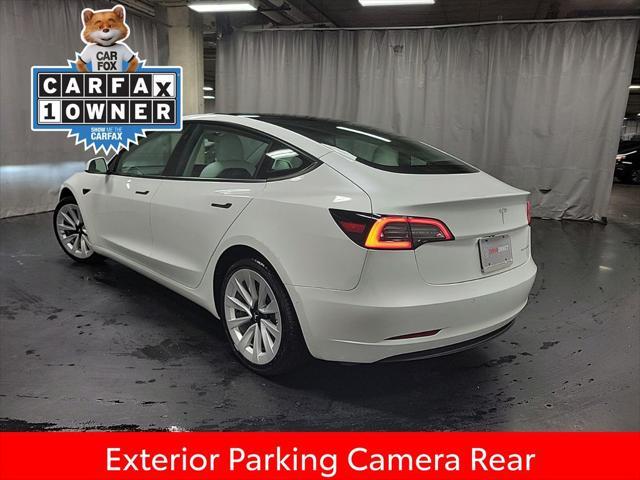 used 2022 Tesla Model 3 car, priced at $28,995