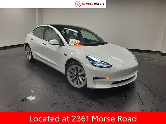 used 2022 Tesla Model 3 car, priced at $28,995