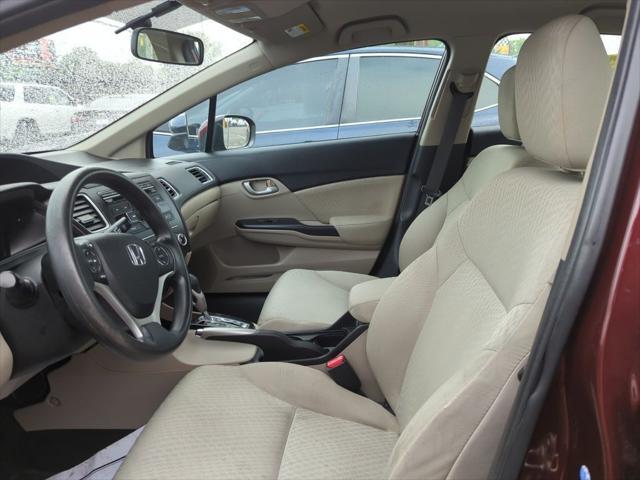 used 2015 Honda Civic car, priced at $11,500