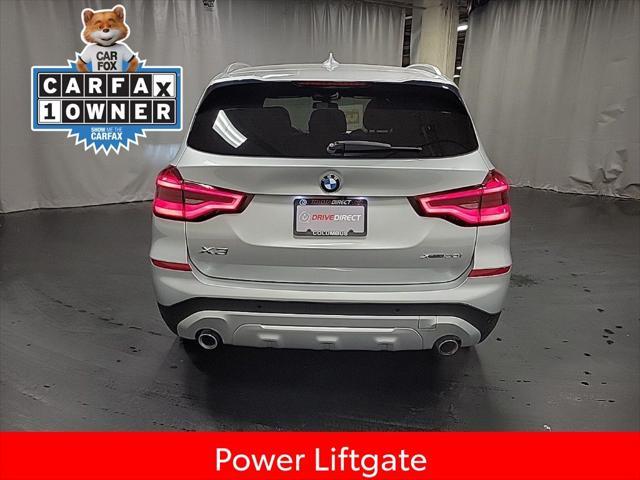 used 2021 BMW X3 car, priced at $33,995