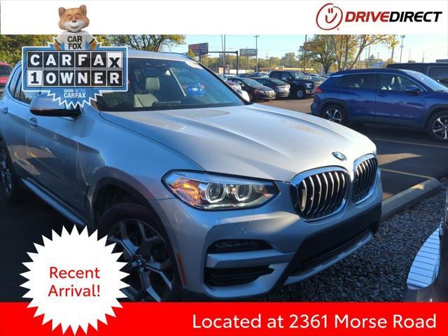 used 2021 BMW X3 car, priced at $33,995