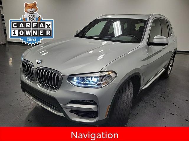 used 2021 BMW X3 car, priced at $33,995