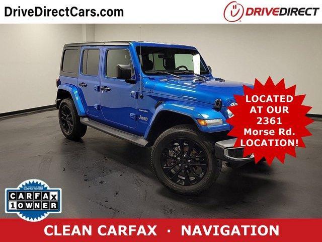 used 2021 Jeep Wrangler Unlimited 4xe car, priced at $36,995
