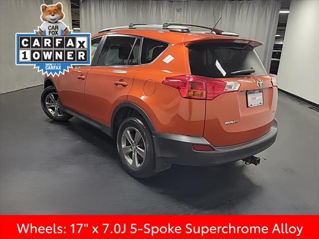 used 2015 Toyota RAV4 car, priced at $12,500