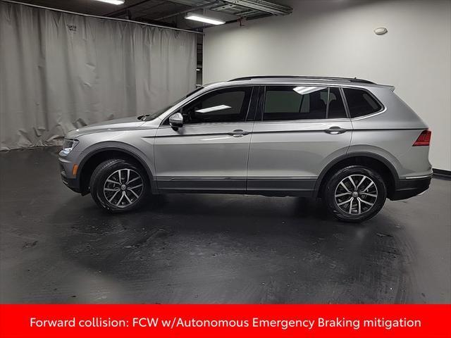 used 2021 Volkswagen Tiguan car, priced at $17,500