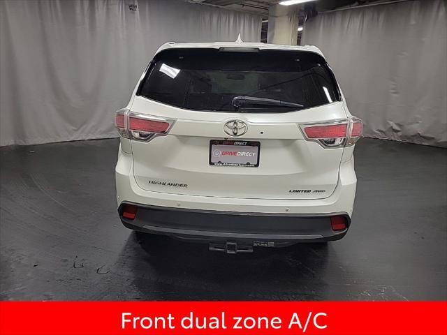 used 2016 Toyota Highlander car, priced at $16,995