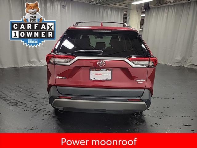 used 2021 Toyota RAV4 car, priced at $28,500