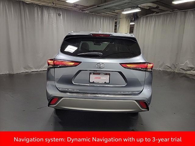 used 2020 Toyota Highlander car, priced at $33,994