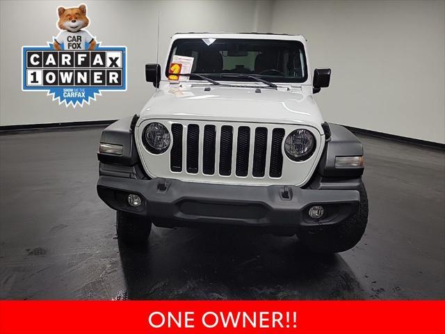 used 2021 Jeep Wrangler Unlimited car, priced at $27,995