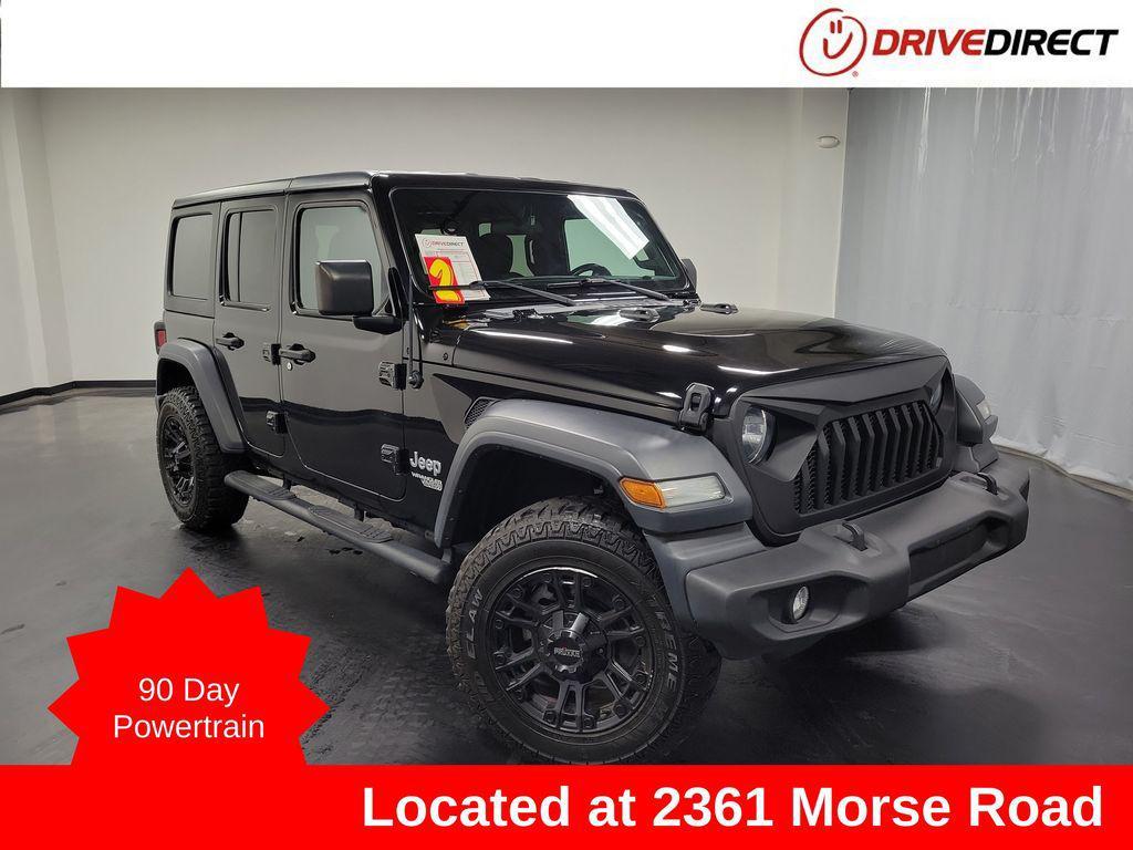 used 2020 Jeep Wrangler Unlimited car, priced at $22,500