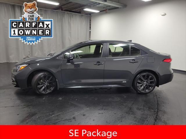 used 2023 Toyota Corolla Hybrid car, priced at $23,500