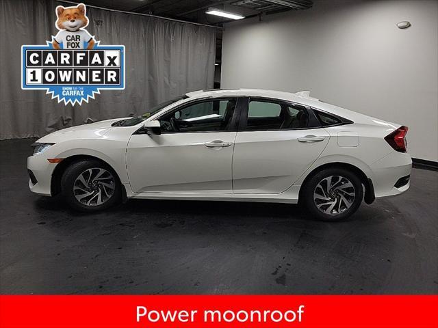 used 2017 Honda Civic car, priced at $11,495