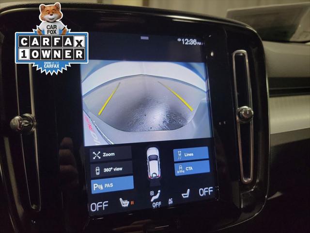 used 2022 Volvo XC40 car, priced at $17,995