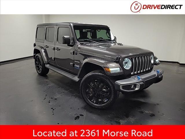 used 2022 Jeep Wrangler Unlimited 4xe car, priced at $26,995