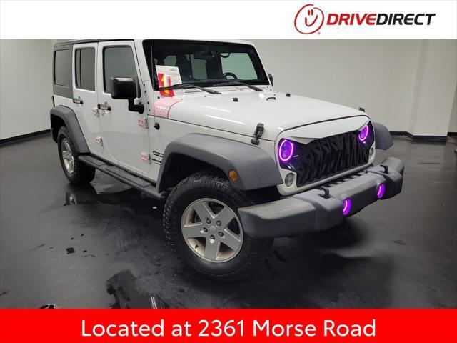 used 2016 Jeep Wrangler Unlimited car, priced at $13,995