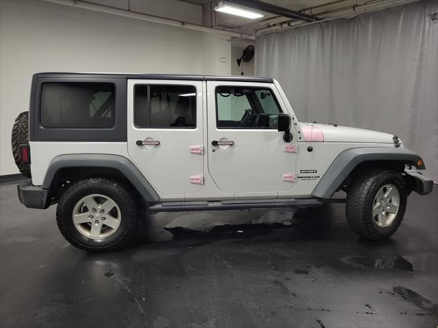 used 2016 Jeep Wrangler Unlimited car, priced at $13,995