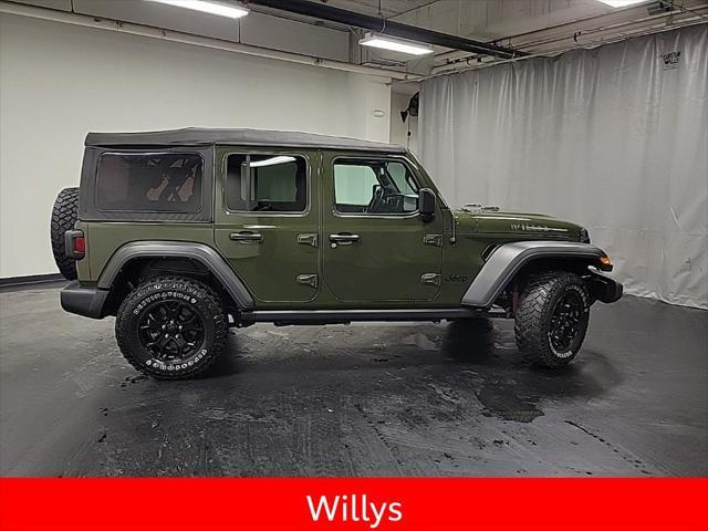 used 2021 Jeep Wrangler Unlimited car, priced at $27,500