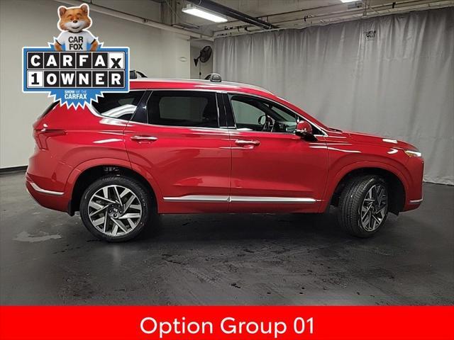 used 2022 Hyundai Santa Fe car, priced at $27,995