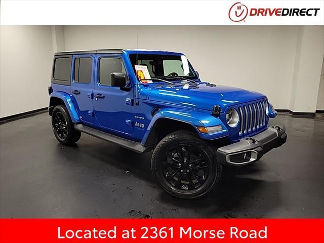 used 2021 Jeep Wrangler Unlimited car, priced at $29,500