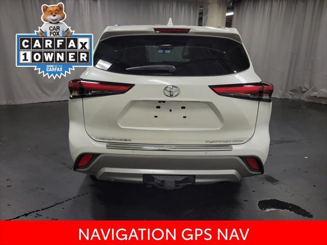 used 2021 Toyota Highlander car, priced at $34,994