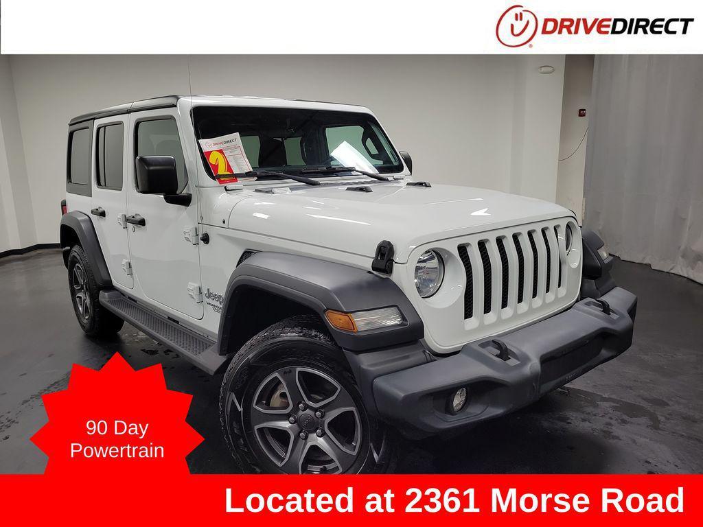used 2020 Jeep Wrangler Unlimited car, priced at $19,995