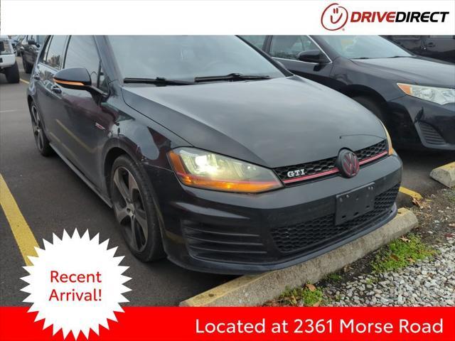 used 2015 Volkswagen Golf GTI car, priced at $12,995