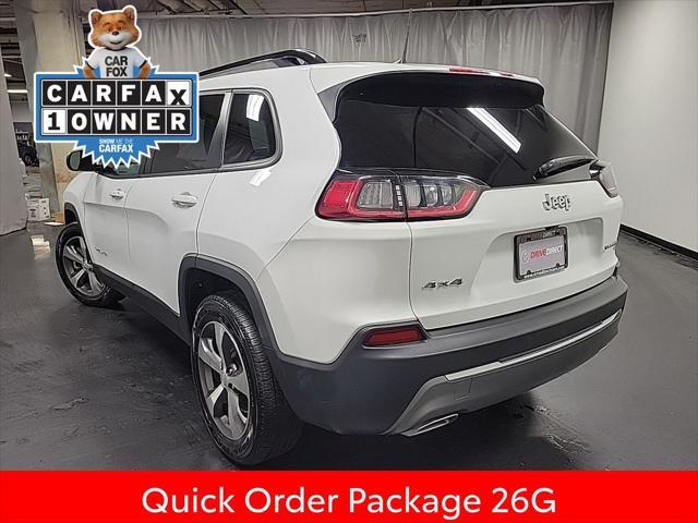 used 2022 Jeep Cherokee car, priced at $21,500