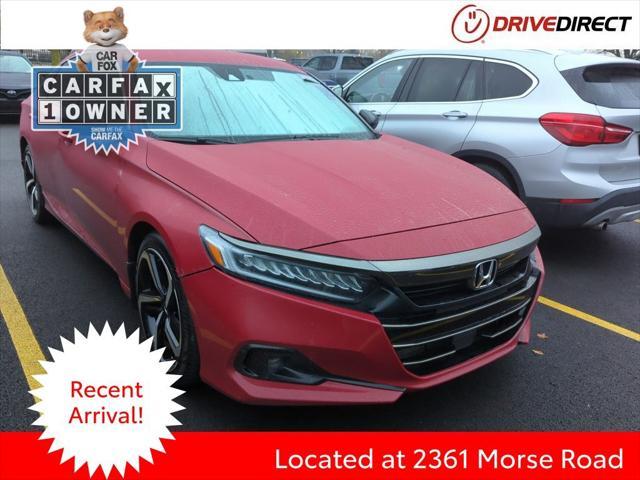 used 2021 Honda Accord car, priced at $18,995