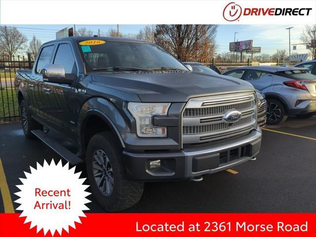 used 2016 Ford F-150 car, priced at $27,995