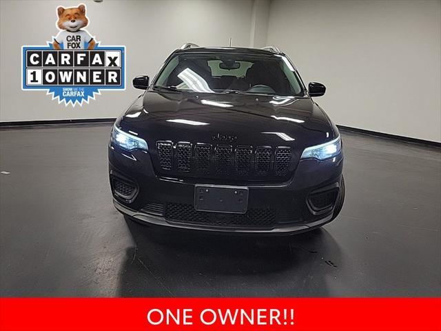 used 2021 Jeep Cherokee car, priced at $16,500