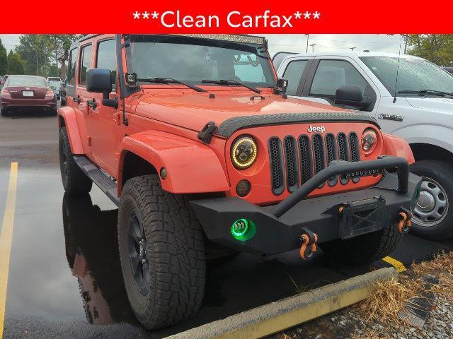 used 2015 Jeep Wrangler Unlimited car, priced at $21,995
