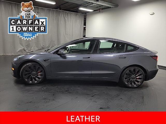 used 2021 Tesla Model 3 car, priced at $27,500