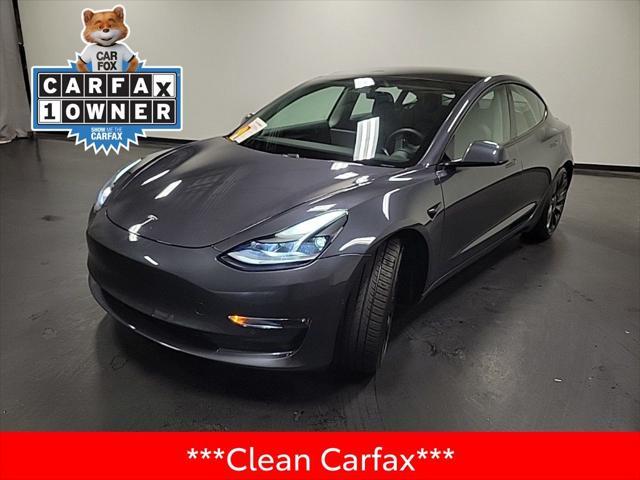 used 2021 Tesla Model 3 car, priced at $27,500