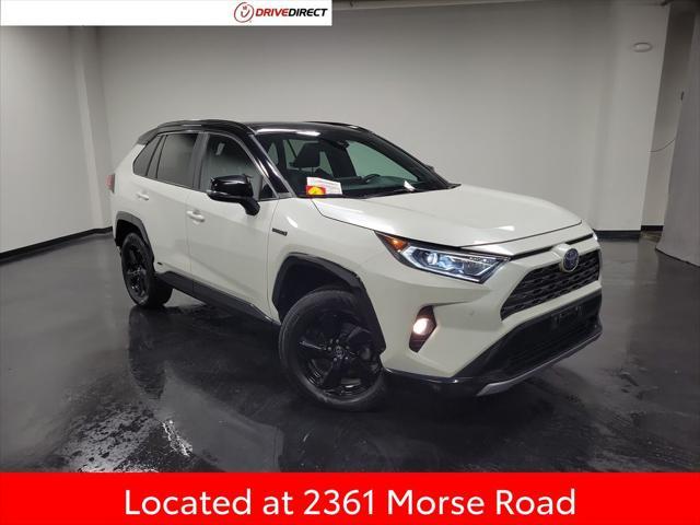 used 2021 Toyota RAV4 Hybrid car, priced at $22,995