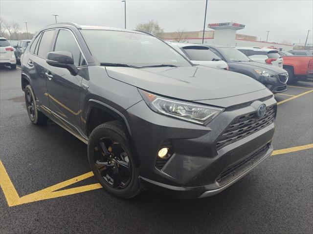 used 2021 Toyota RAV4 Hybrid car