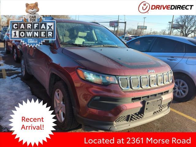 used 2022 Jeep Compass car, priced at $18,995