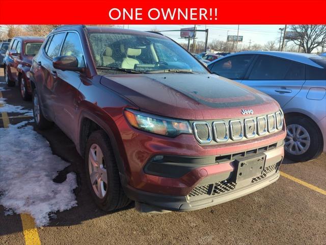 used 2022 Jeep Compass car, priced at $18,995