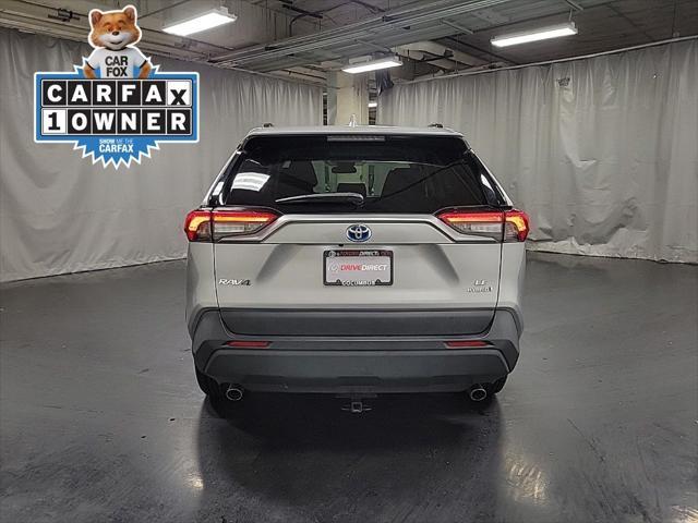 used 2022 Toyota RAV4 Hybrid car, priced at $28,500