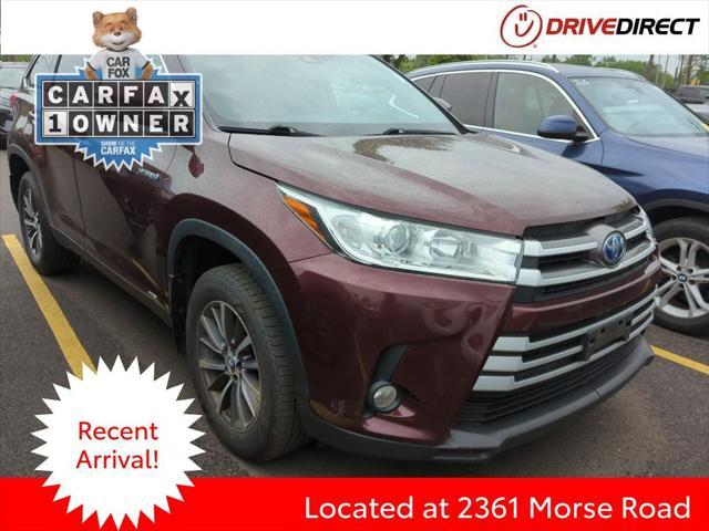 used 2019 Toyota Highlander Hybrid car, priced at $24,995
