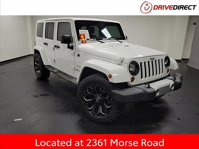 used 2012 Jeep Wrangler Unlimited car, priced at $13,995