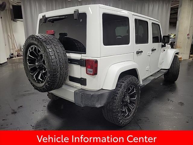 used 2012 Jeep Wrangler Unlimited car, priced at $13,995