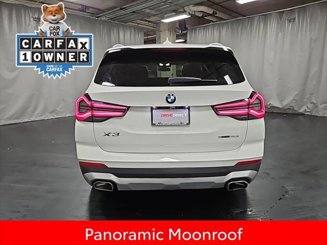 used 2023 BMW X3 car, priced at $26,995