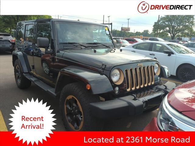 used 2014 Jeep Wrangler Unlimited car, priced at $15,995