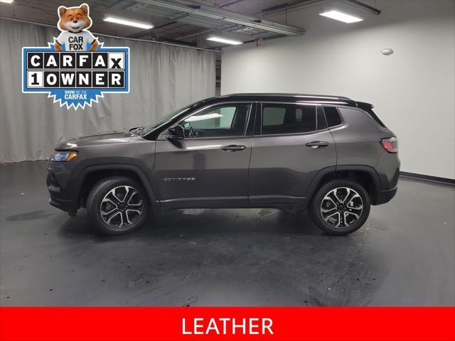 used 2022 Jeep Compass car, priced at $21,995