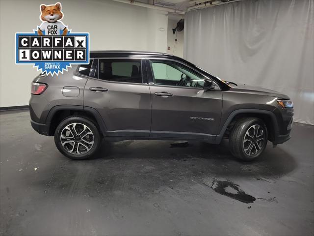 used 2022 Jeep Compass car, priced at $21,995