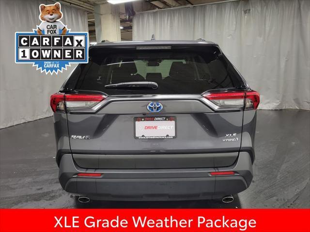 used 2022 Toyota RAV4 Hybrid car, priced at $30,995