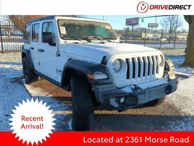 used 2020 Jeep Wrangler Unlimited car, priced at $20,995