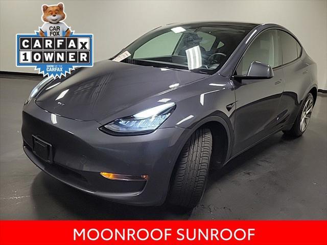 used 2021 Tesla Model Y car, priced at $27,995