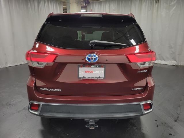 used 2017 Toyota Highlander Hybrid car, priced at $21,995